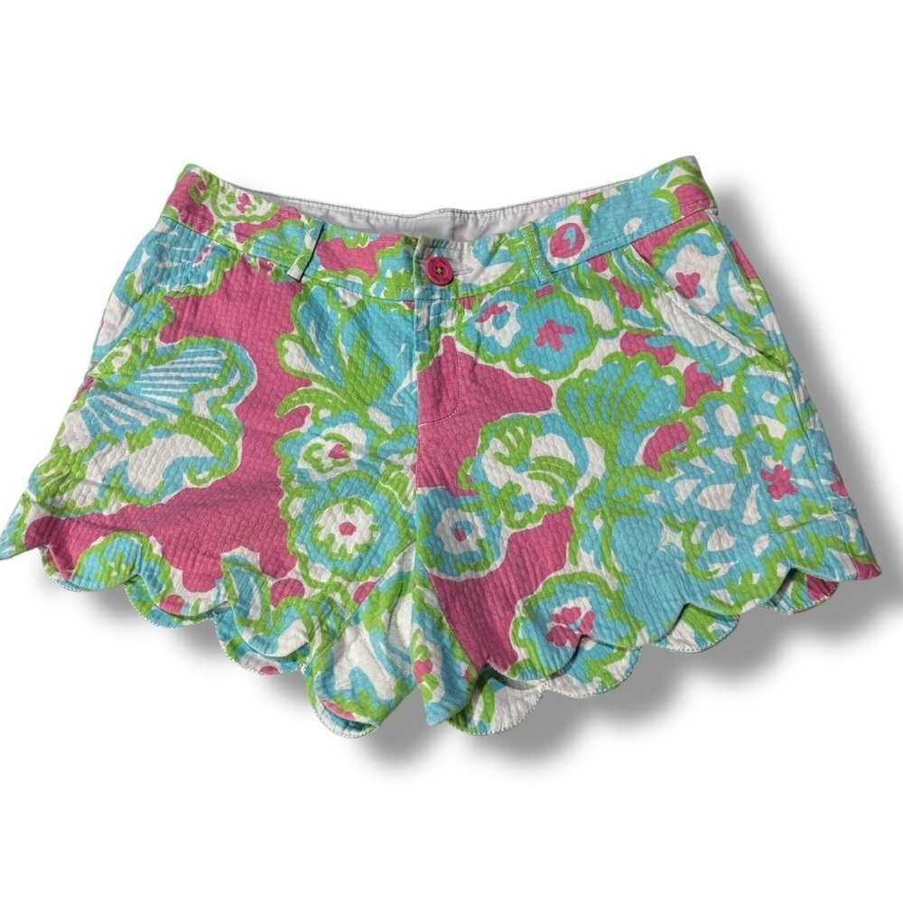 Lilly Pulitzer Buttercup Shorts Size 6 – A Delicacy Floral Print